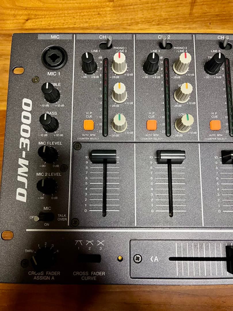 メンテナンス済み　Pioneer DJM-3000 DJミキサー