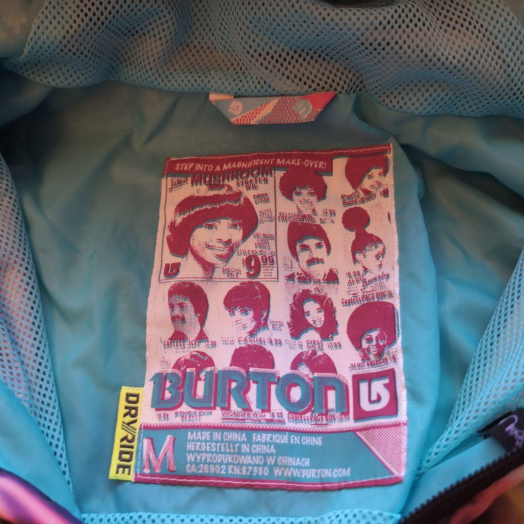 BURTON スノーボードウエア サイズM ネオンカラー