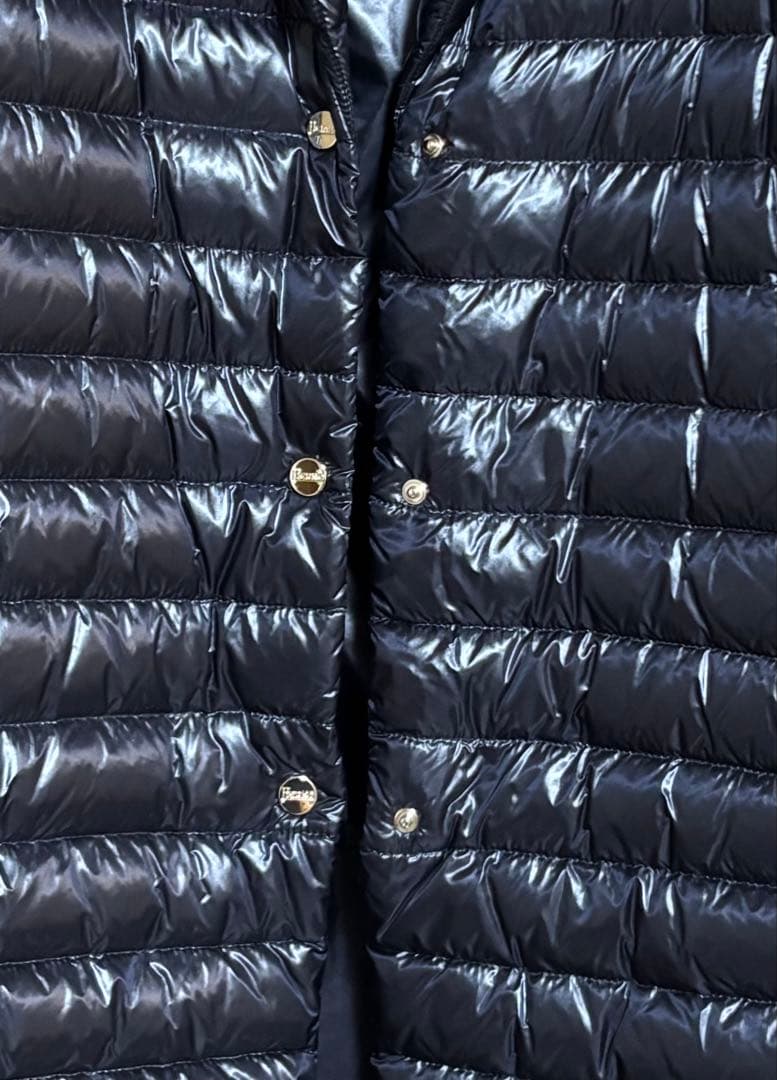 ⭐️未使用•希少品⭐️HERNOインナーダウンPI00112DR Dark blue