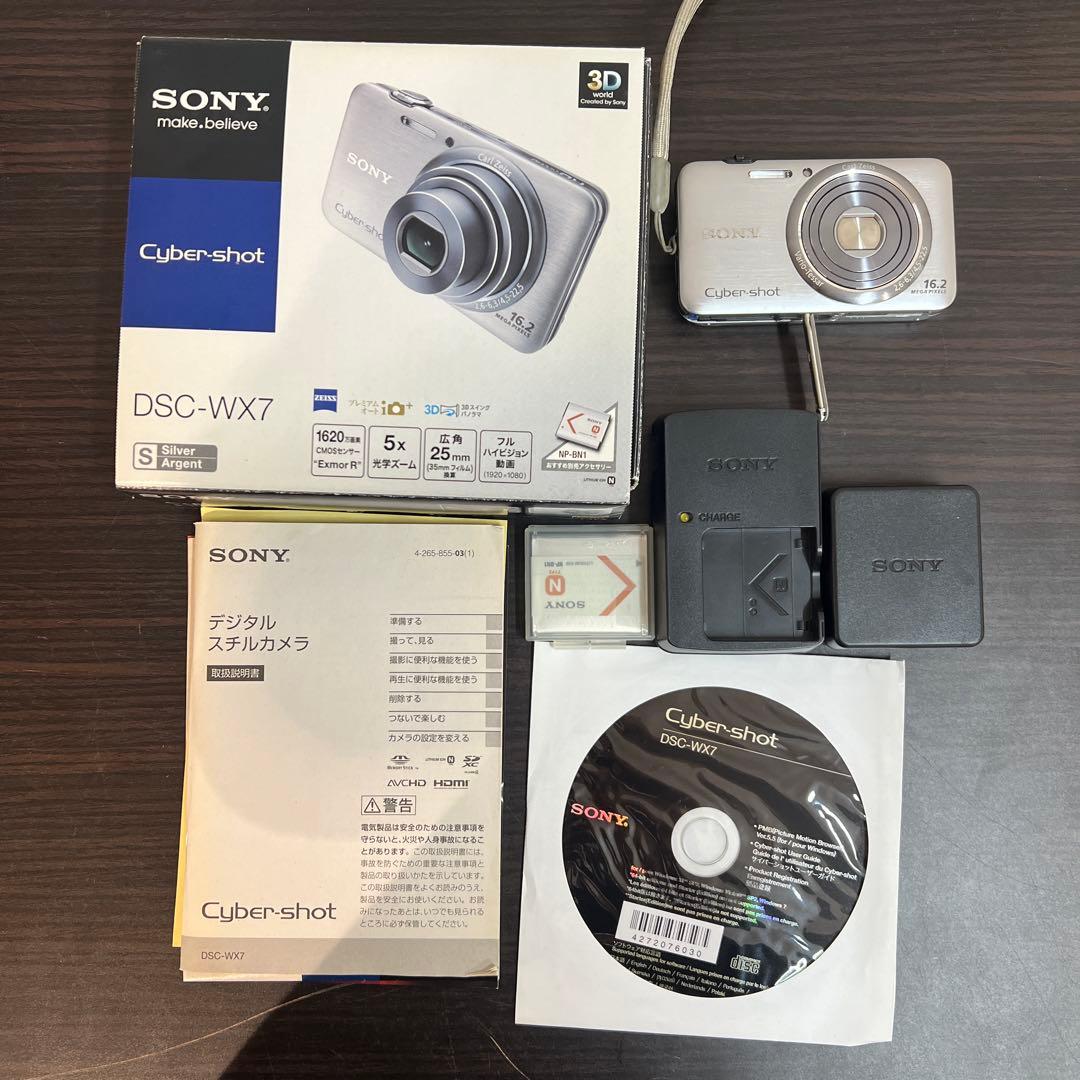 SONY Cyber-shot DSC-WX7 バッテリー収納部壊れアリ