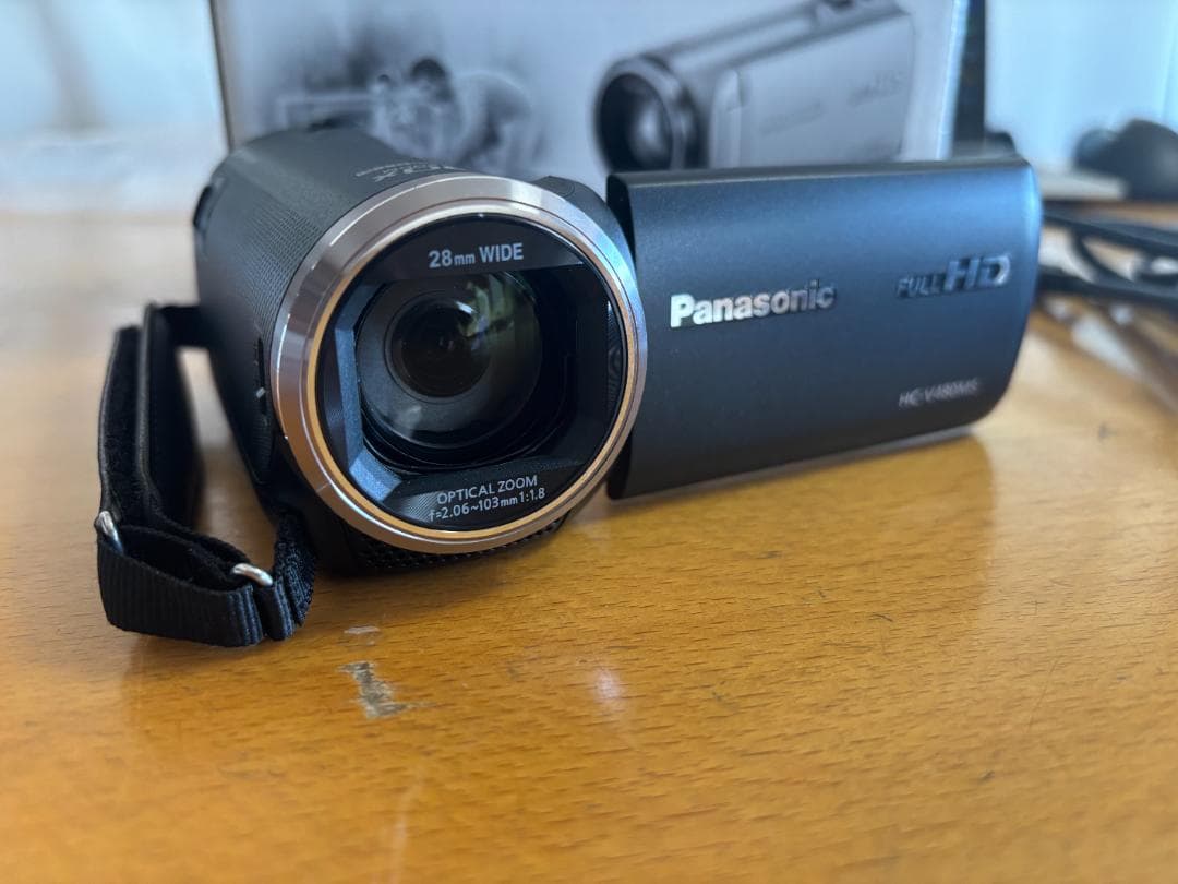 Panasonic HC-V480MS フルHDビデオカメラ
