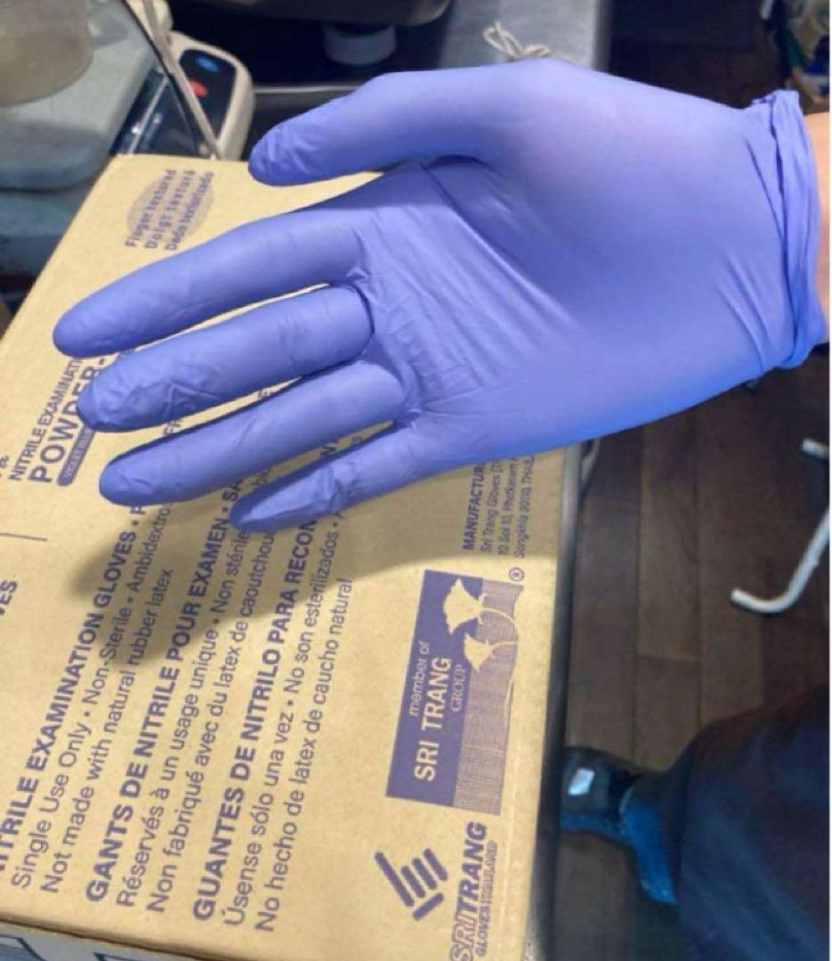 ニトリル手袋　1000枚✖️4ケース　Sサイズ　パウダーフリー