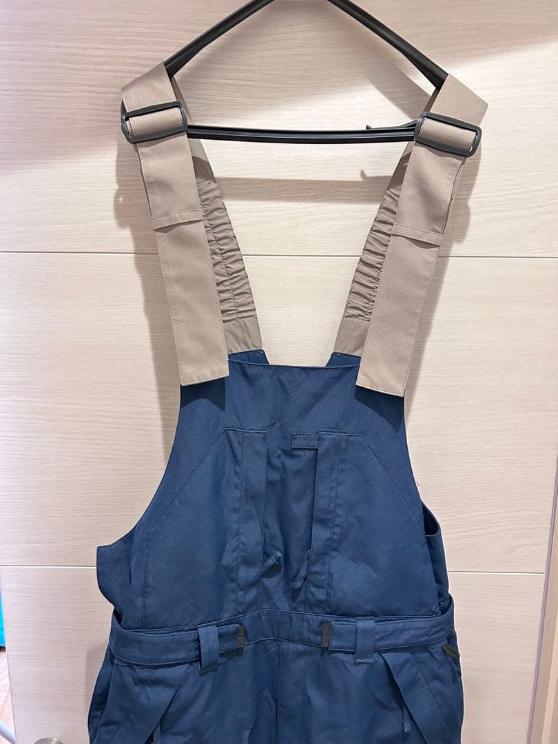 【上下セット】AA HARDWEAR　ウェアLサイズ ネイビー系 ビブパンツ