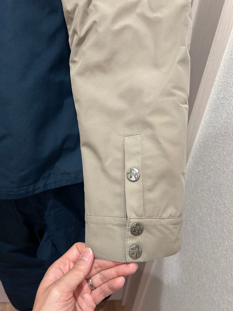 【上下セット】AA HARDWEAR　ウェアLサイズ ネイビー系 ビブパンツ