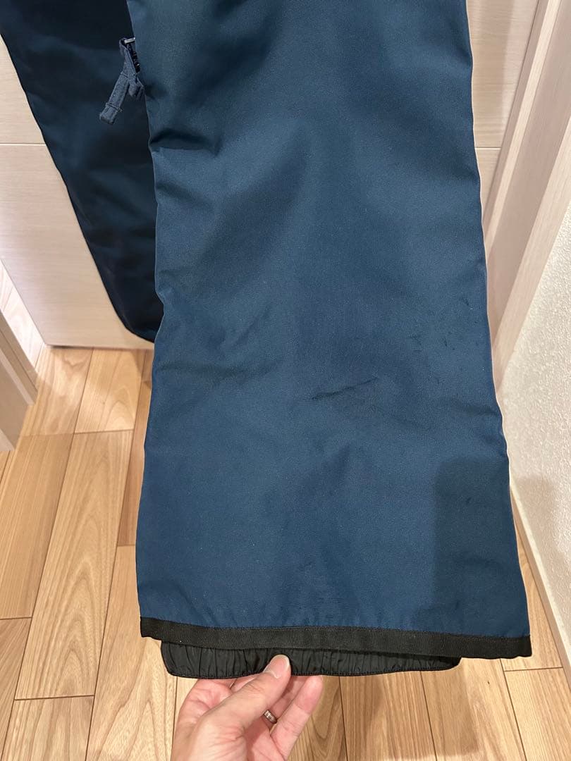 【上下セット】AA HARDWEAR　ウェアLサイズ ネイビー系 ビブパンツ