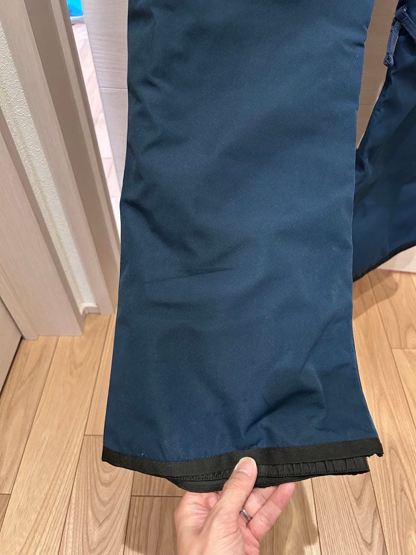 【上下セット】AA HARDWEAR　ウェアLサイズ ネイビー系 ビブパンツ