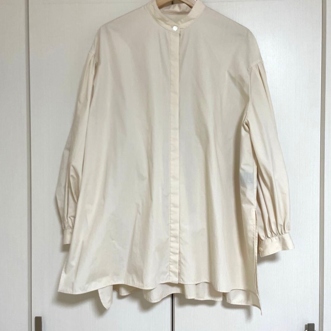 ルフィル ライトタイプライターギャザーブラウス