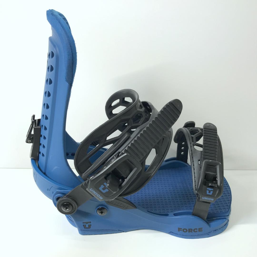 【良品】UNION FORCE MLサイズ ビンディング ブルー 青 21/22