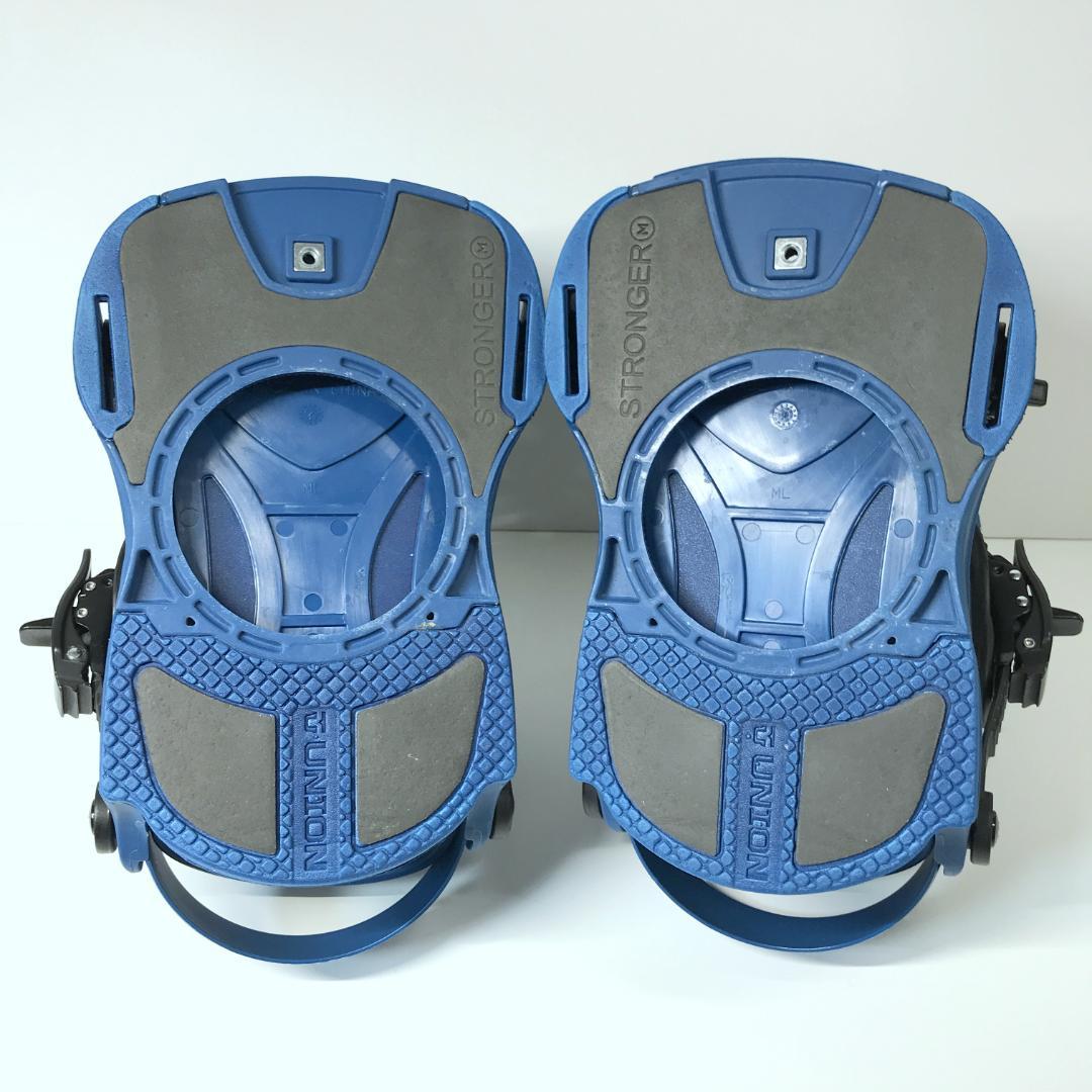 【良品】UNION FORCE MLサイズ ビンディング ブルー 青 21/22