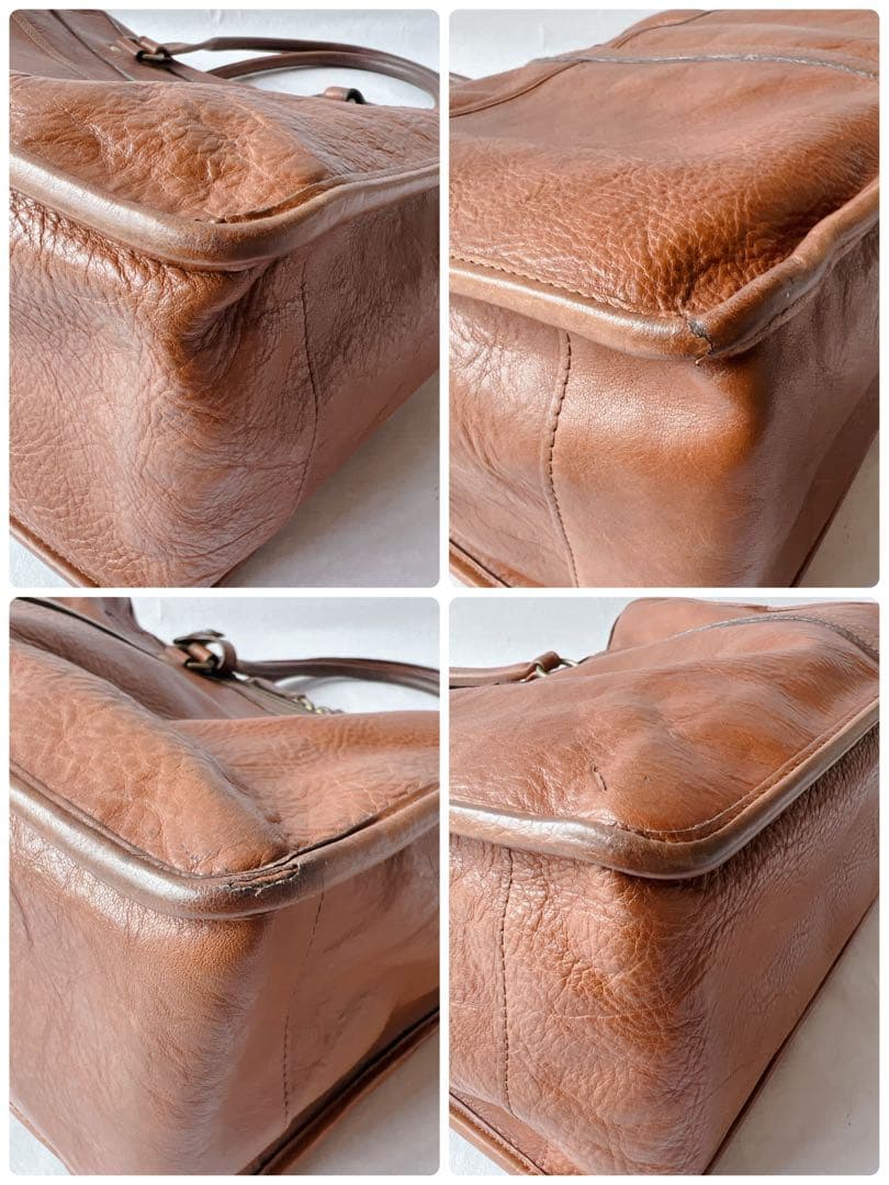 希少✨PORTER ヘリテージ トートバッグ レザー　ブラウン　肩掛け　A4