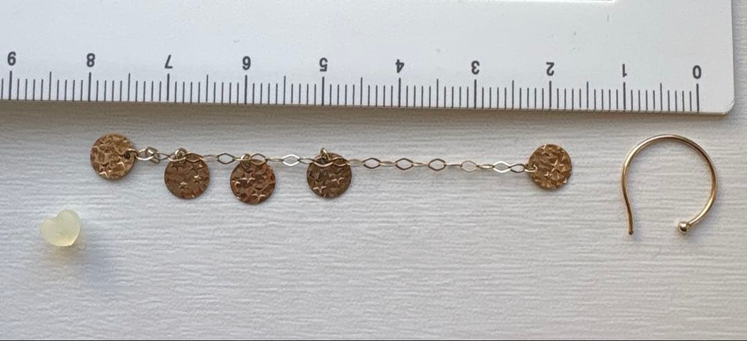 K10スタージュエリー ピアス スター サークル 星