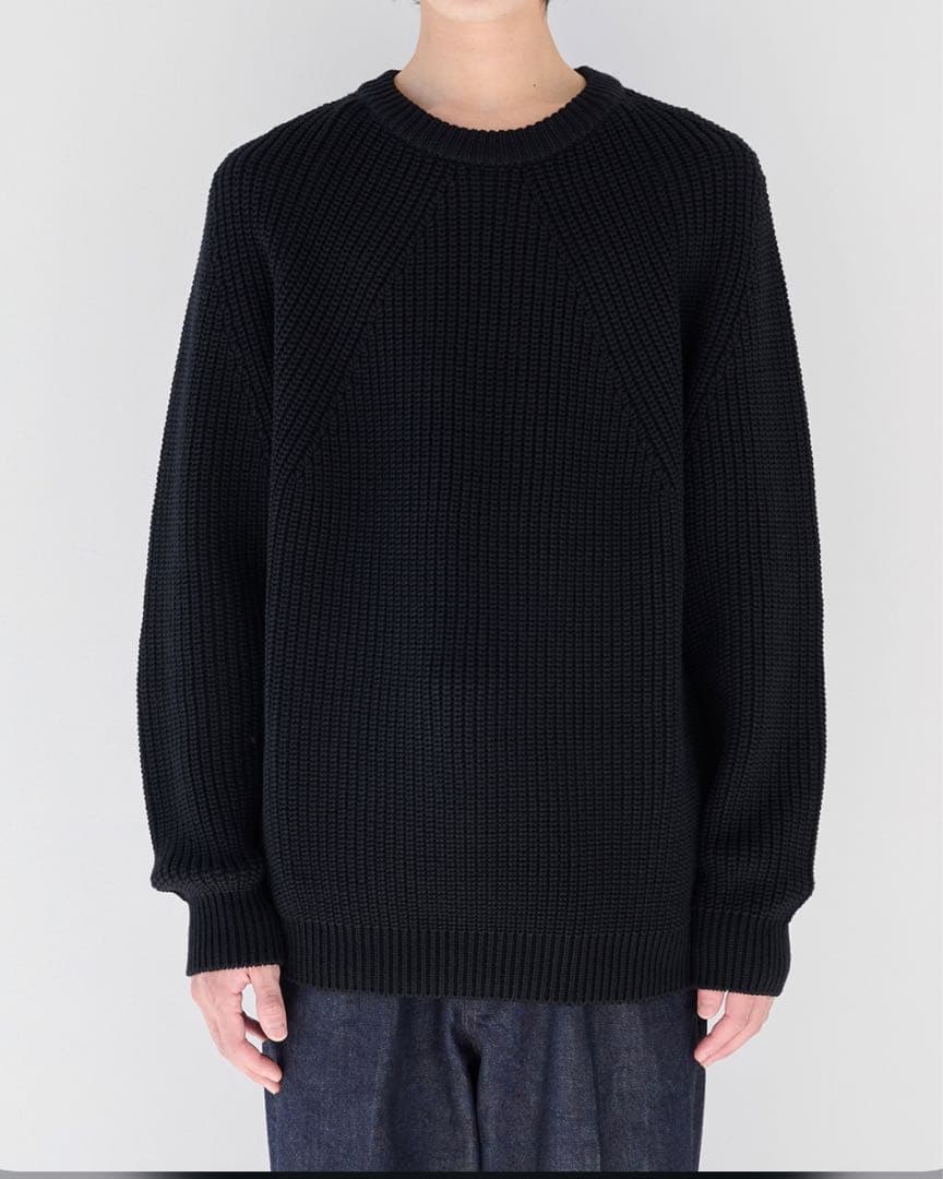 ‼️新品未使用‼️ BATONER SIGNATURE CREW NECKブラック②