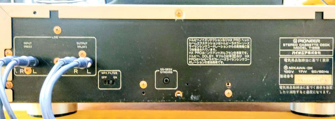 pioneer T-858 3ヘッド 完動品　 再値下げ！