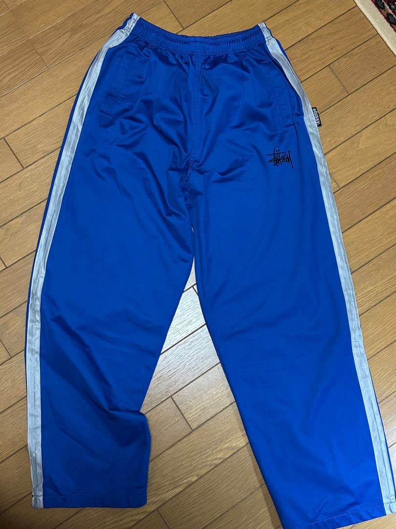 希少 90s Stussy 赤青タグ トラックスーツ セットアップ ジャージ
