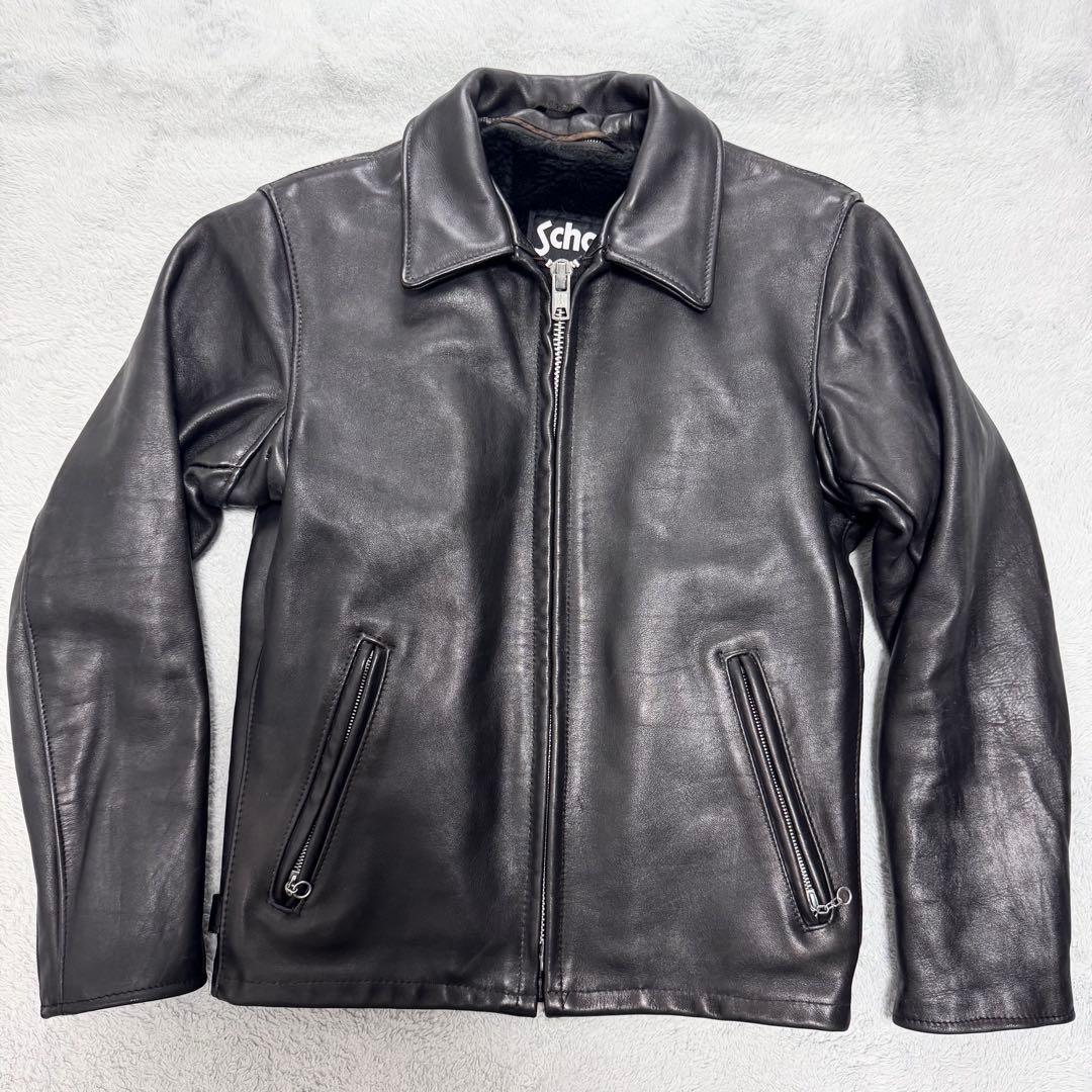 ショット 652 ライダース トラッカージャケット ボアライナー 36