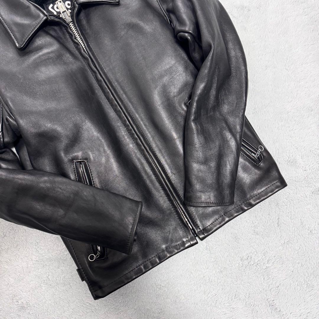 ショット 652 ライダース トラッカージャケット ボアライナー 36