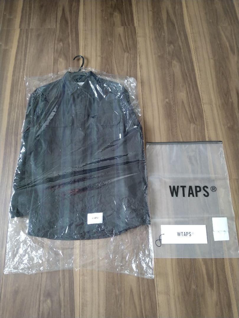 WTAPS ヘビーネルシャツ ダークグリーンチェック X 01　21AW