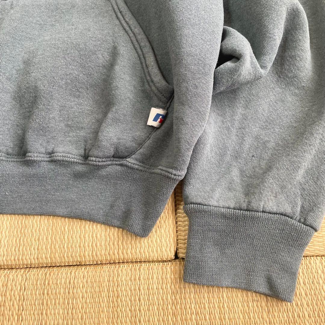 パ*ヤ様 90s メキシコ製 ラッセルアスレチック 無地 パーカー グリーン 無