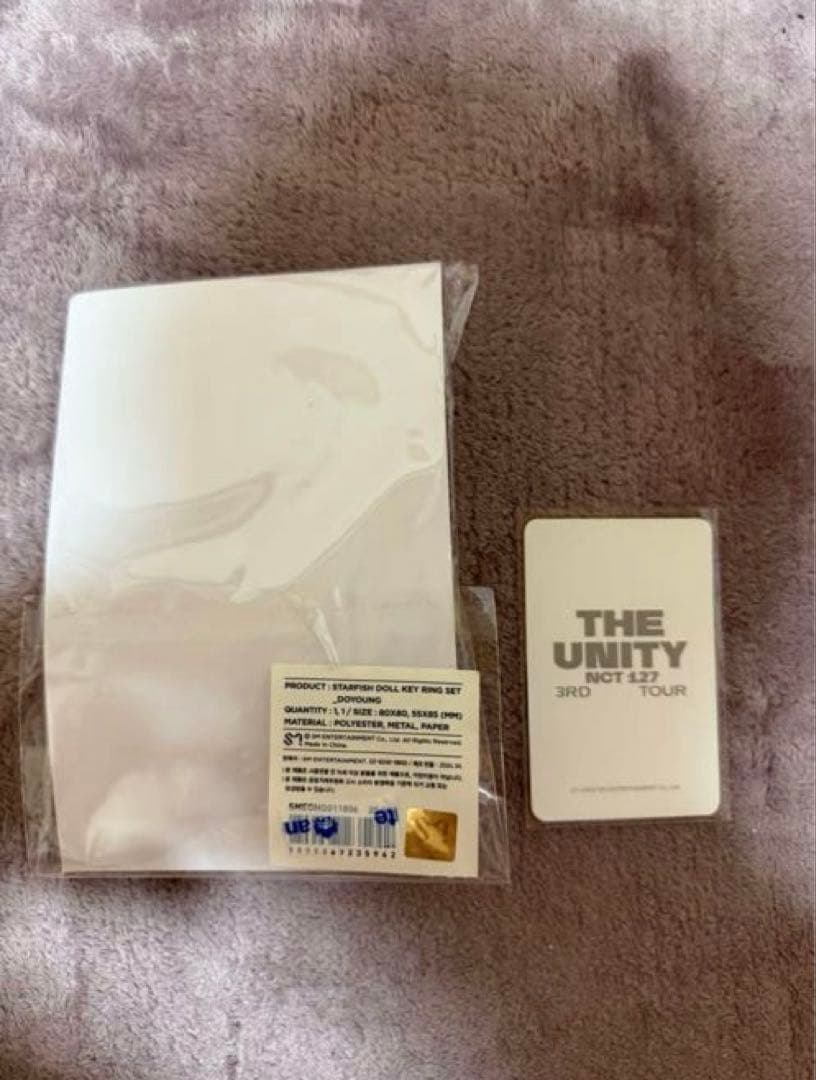 nct127 ドヨン ヒトデ キーリング トレカ