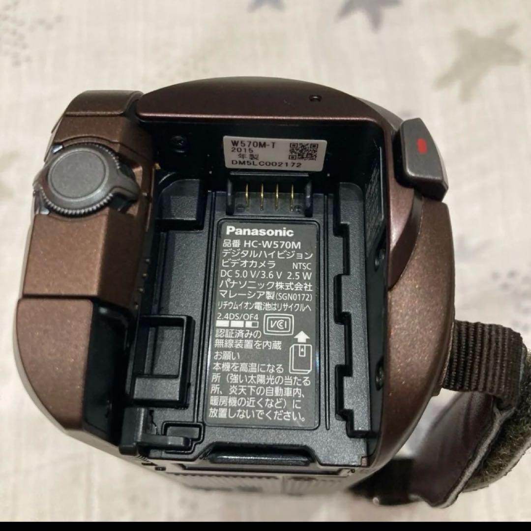 【純正バッテリー2個】Panasonic HC-W570M フルHD