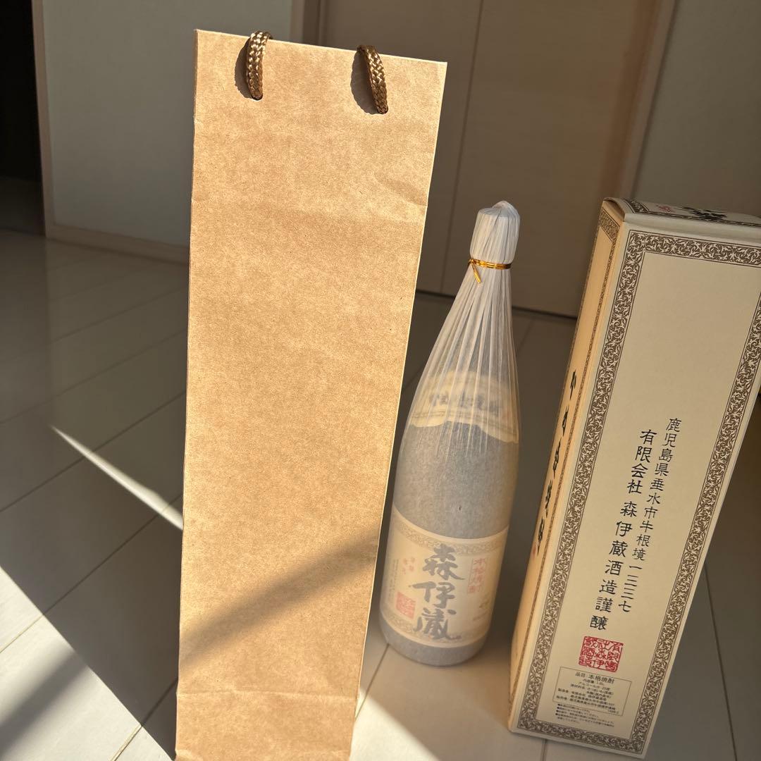 森伊蔵1800ml 鹿児島　いも焼酎