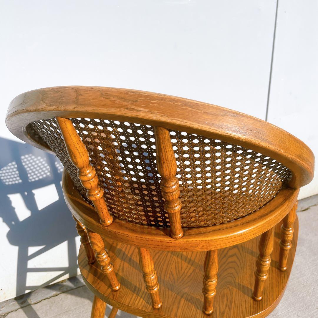 【美品】三越 ブルージュ Shin-Lee アームチェア ヴィンテージチェア