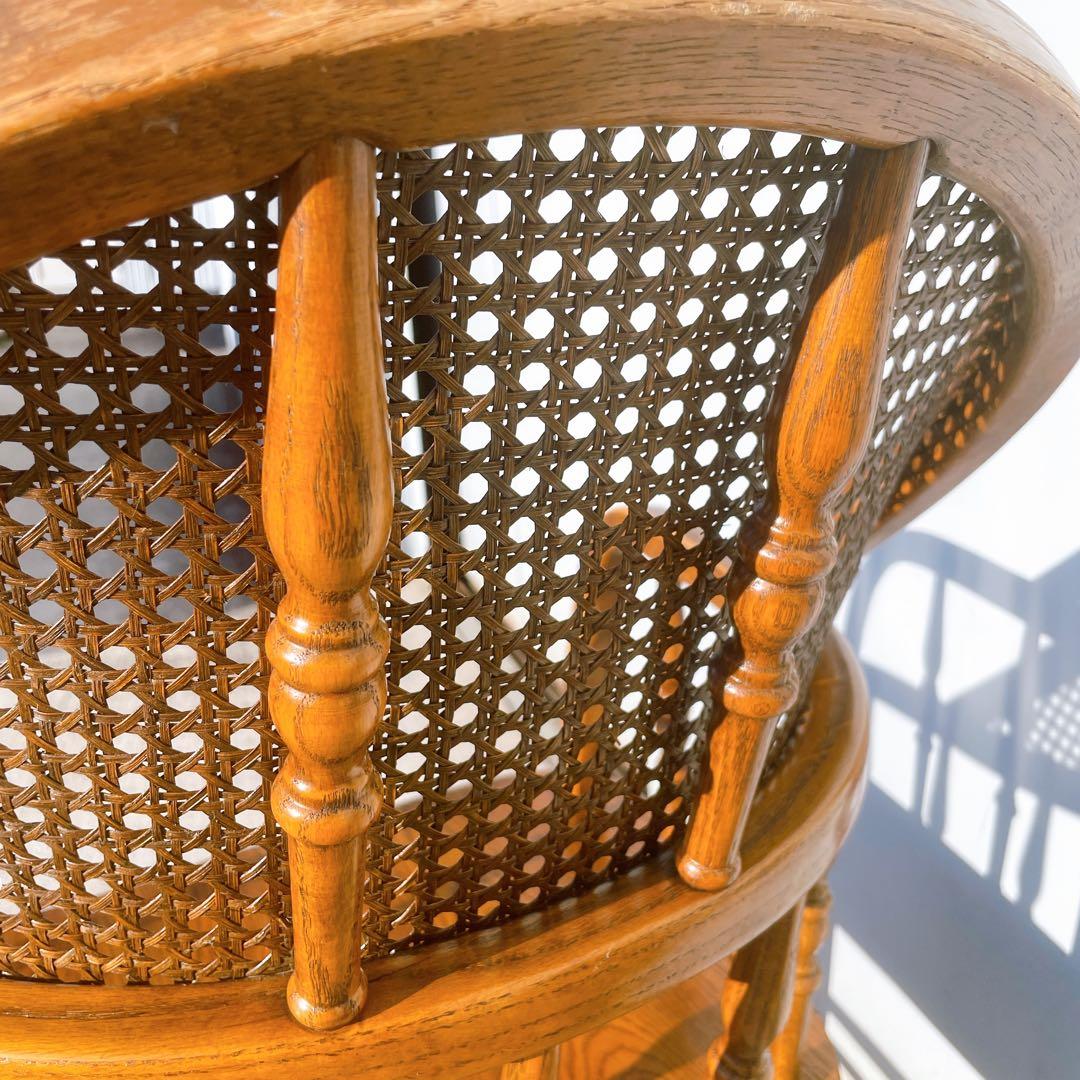 【美品】三越 ブルージュ Shin-Lee アームチェア ヴィンテージチェア