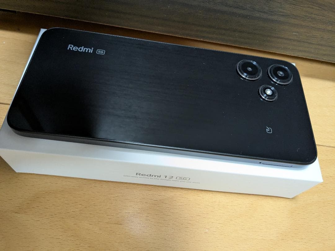 Xiaomi Redmi 12 5G A401XM 128GB ブラック