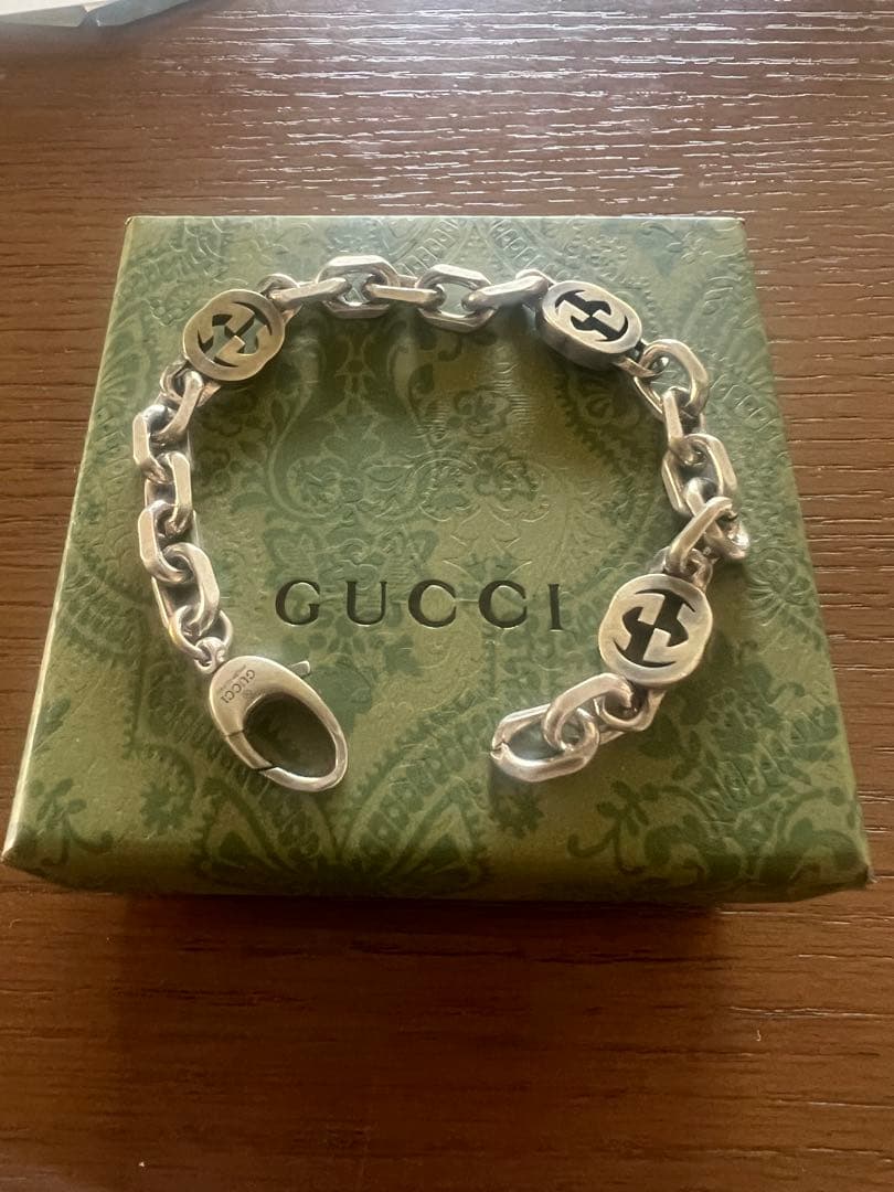 リョータ　〔グッチ インターロッキング〕チェーン ブレスレット