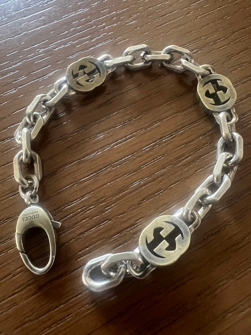 リョータ　〔グッチ インターロッキング〕チェーン ブレスレット
