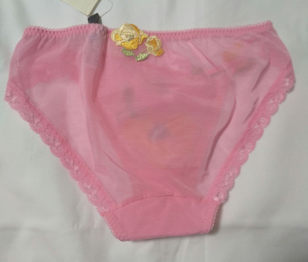 【未使用】ワコール サルート ブラ、ショーツ2枚、ガーターベルトセット ピンク