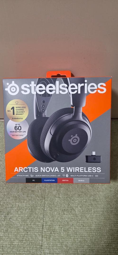 【中古美品】SteelSeries Arctis Nova 5 Wireless