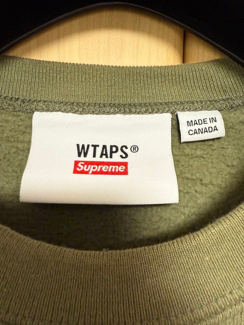 【️極希少】Supreme WTAPS Crewneck 21FW