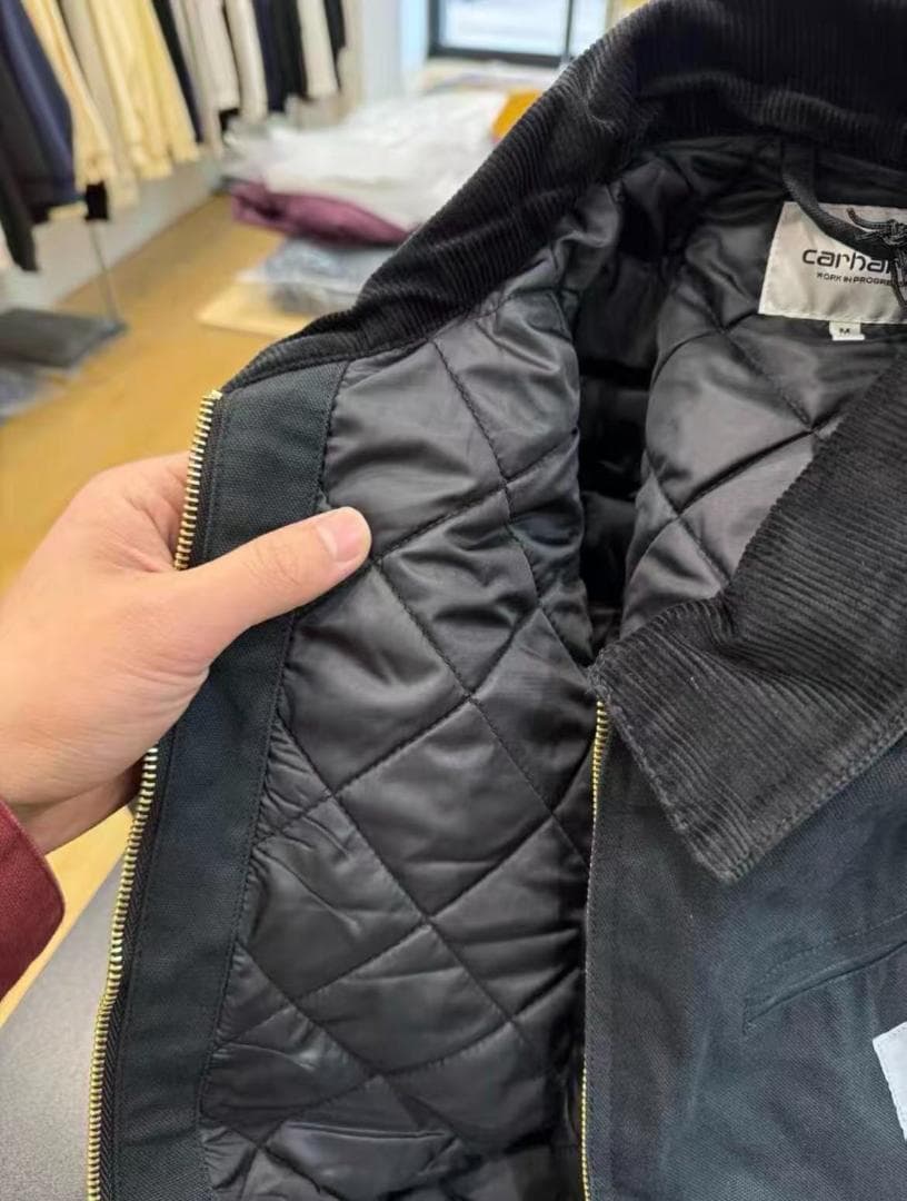 Carhartt WIP OG Detroit Jacket BLACK Ｍ