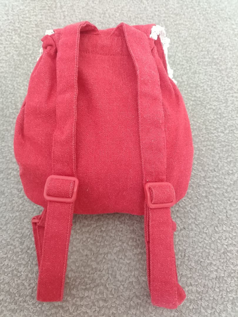 mezzo piano/メゾピアノうさぎ ベビーリュック赤