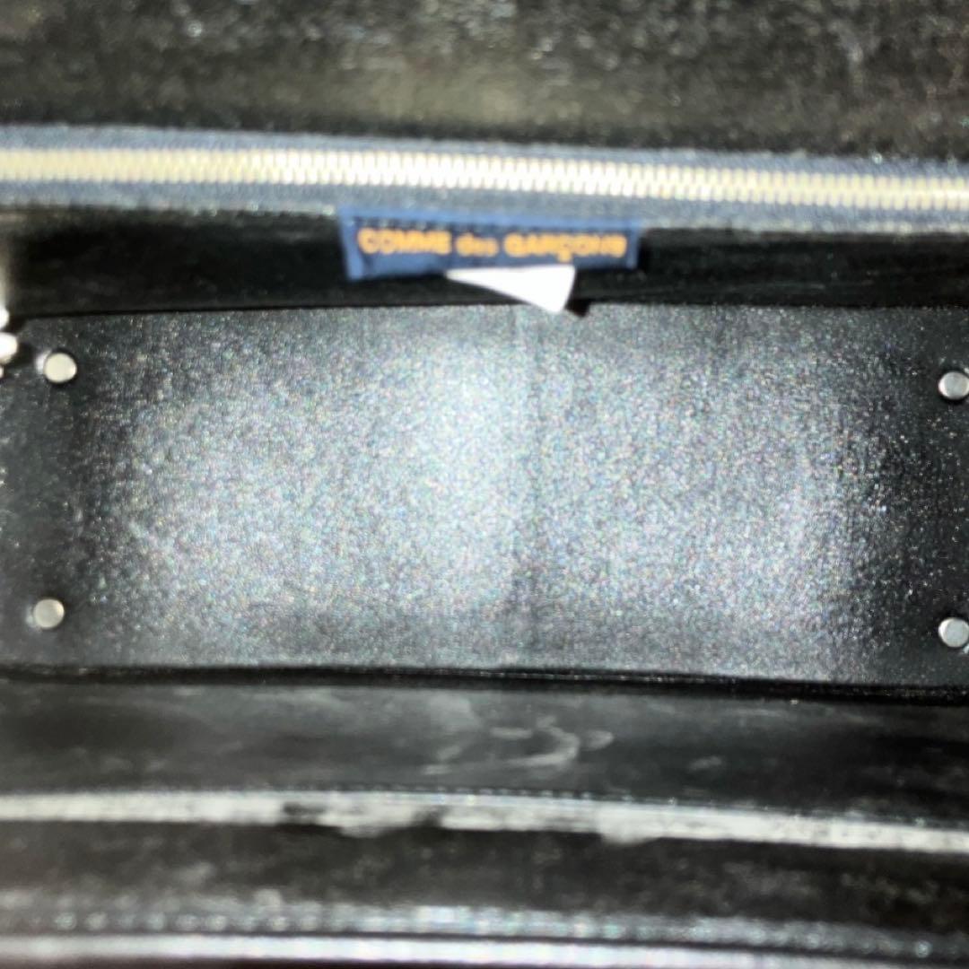 コム デ ギャルソン ポストマンバッグ 鍵付き 90'sヴィンテージ ブラック