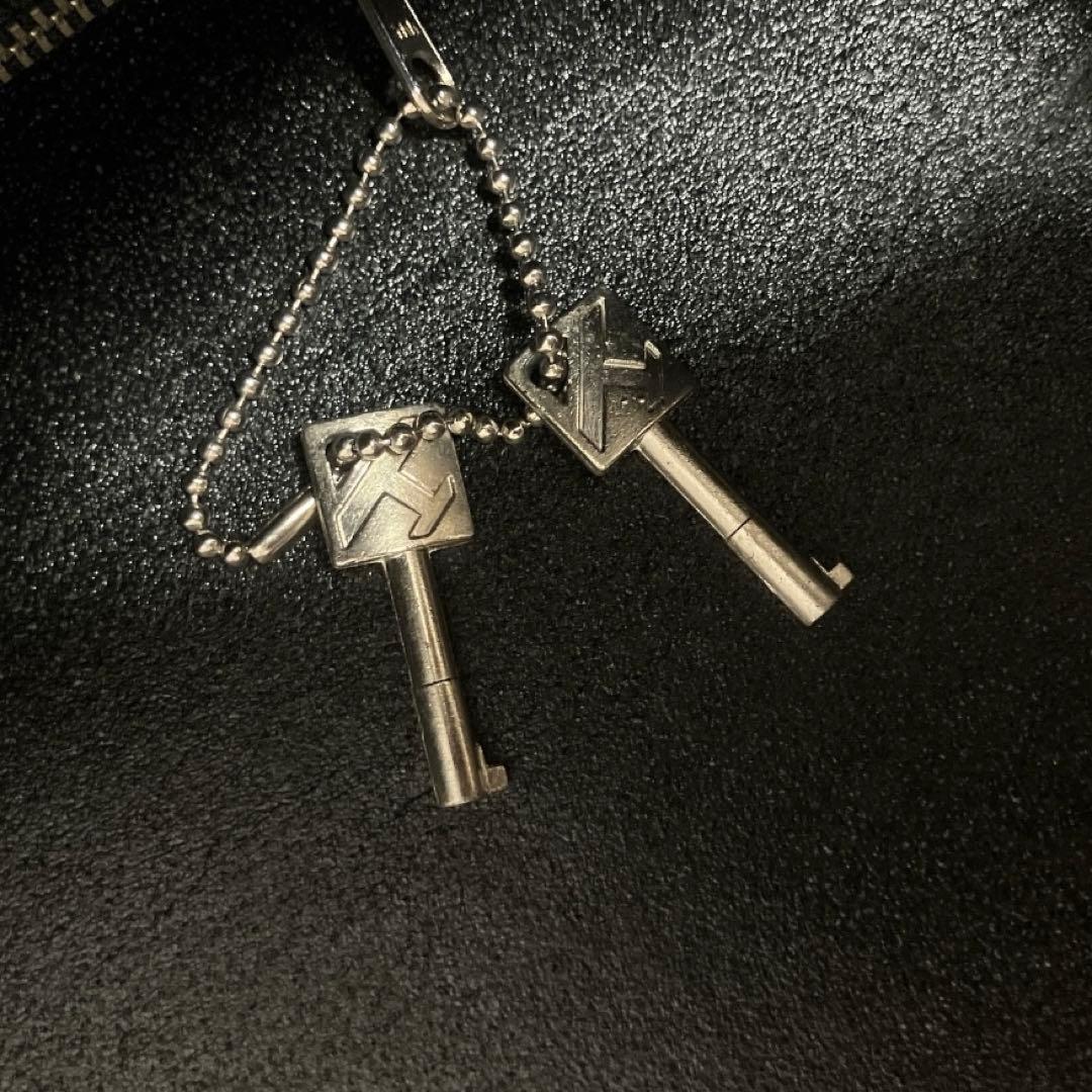 コム デ ギャルソン ポストマンバッグ 鍵付き 90'sヴィンテージ ブラック