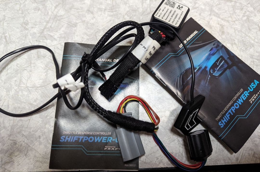 スロットルコントローラー シフトパワーUSA　SHIFTPOWER USA