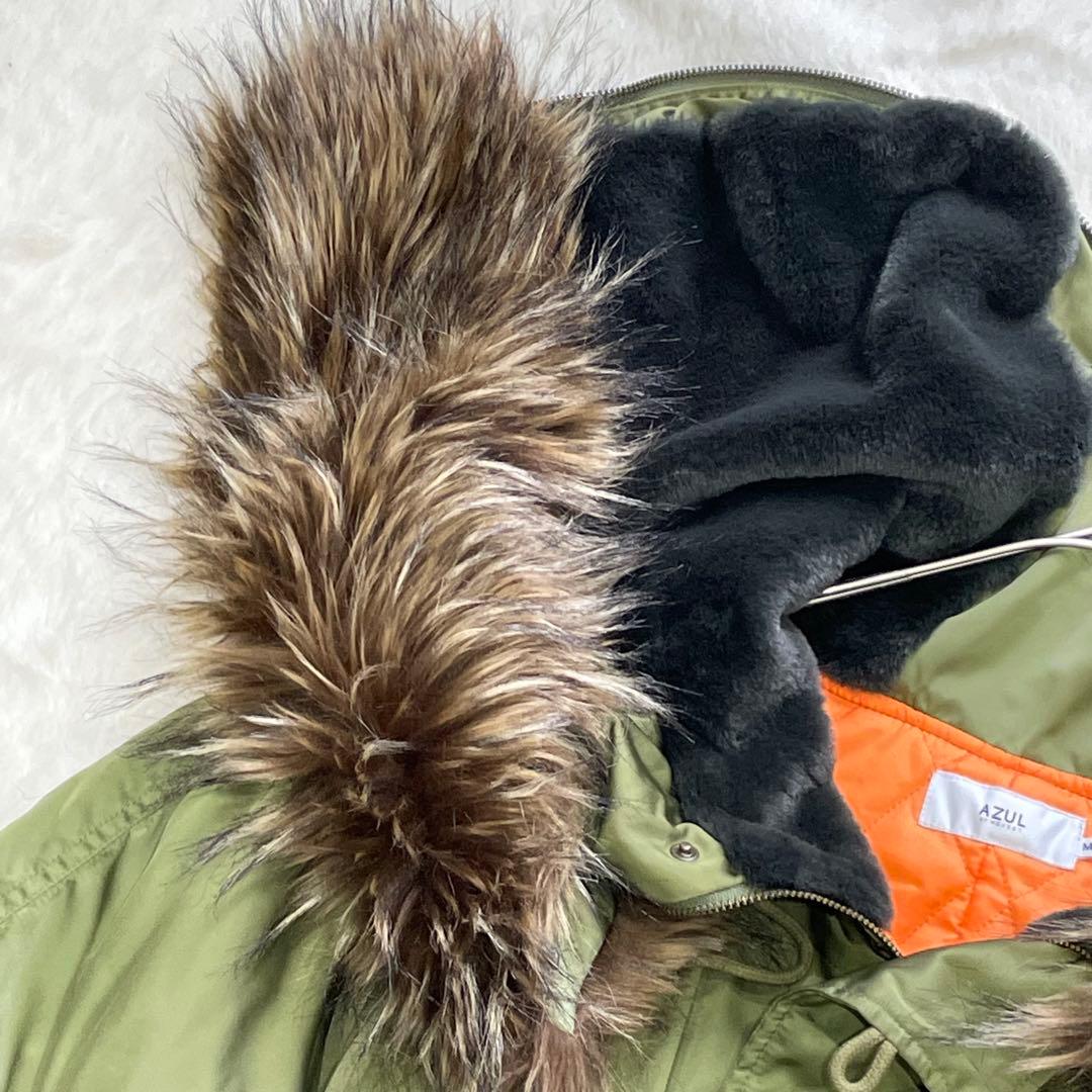 極美品AZUL by moussy N-2B フライトジャケット 短丈 y2k