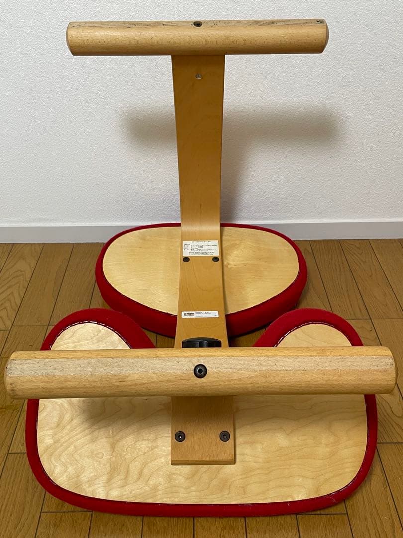 バランスラボ バランスチェア バランスイージー レッド 中古品