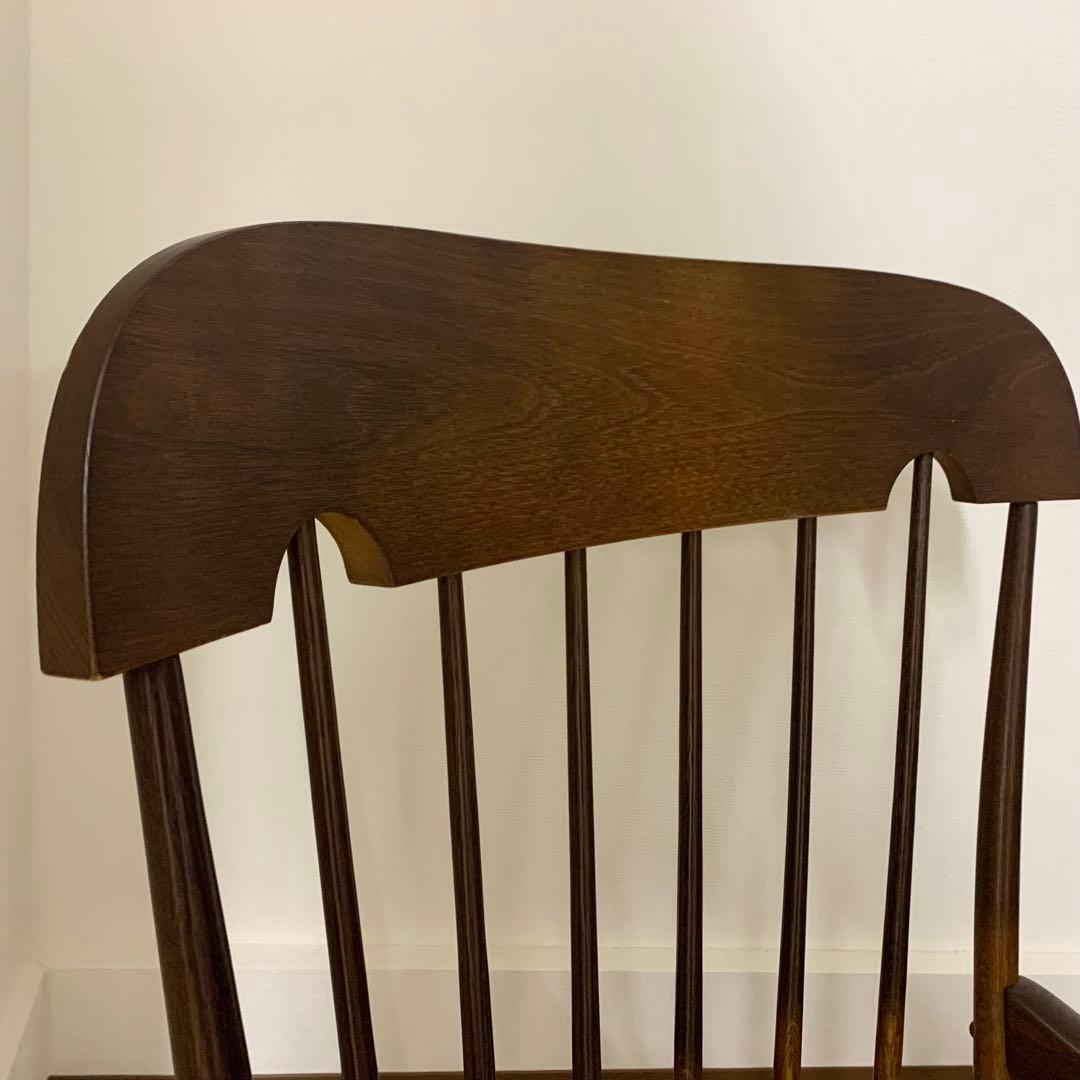 【美品】HIDA 飛騨産業 穂高 ロッキングチェア キツツキ