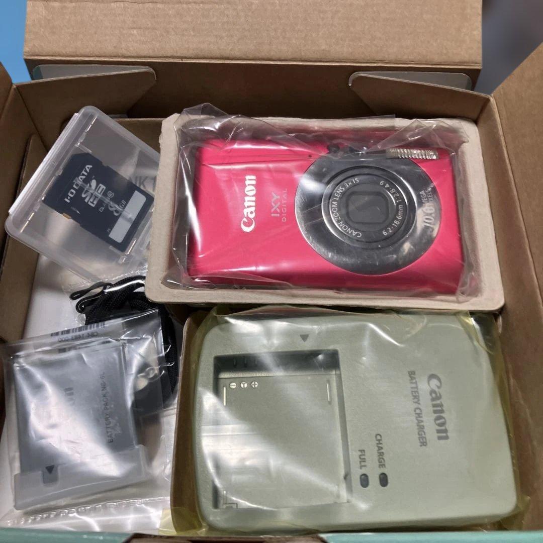 デジカメCanon IXY DIGITAL 110 IS ピンク　断捨離