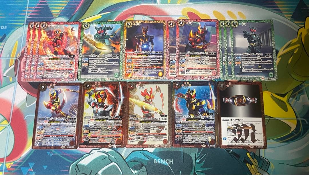 バトスピ 仮面ライダーアギト デッキ 40枚 差し替えカード付き