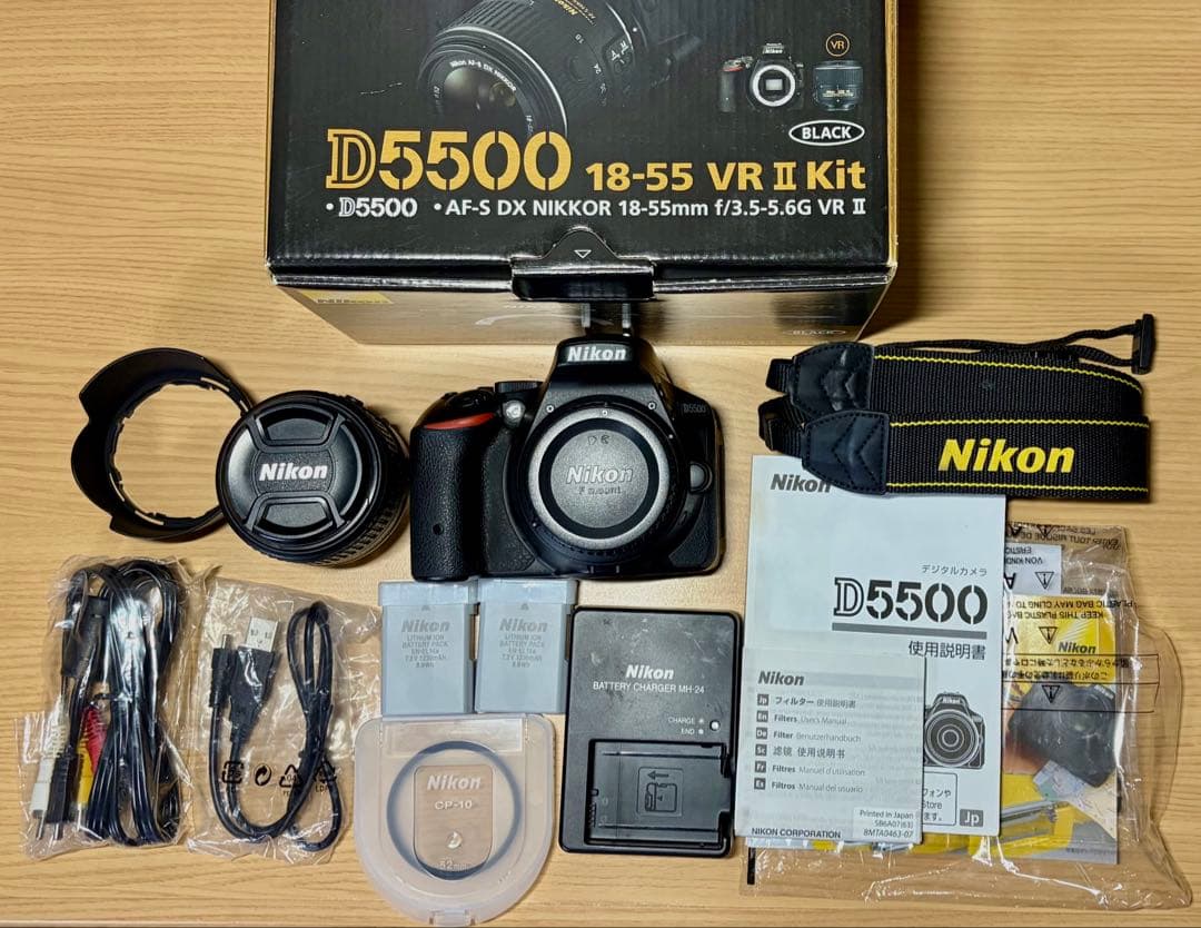 【ショット数7300回】Nikon D5500 18-55mmレンズキット