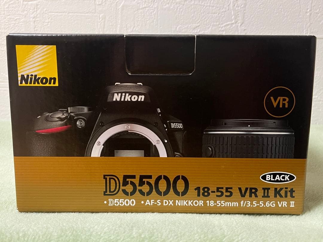 【ショット数7300回】Nikon D5500 18-55mmレンズキット