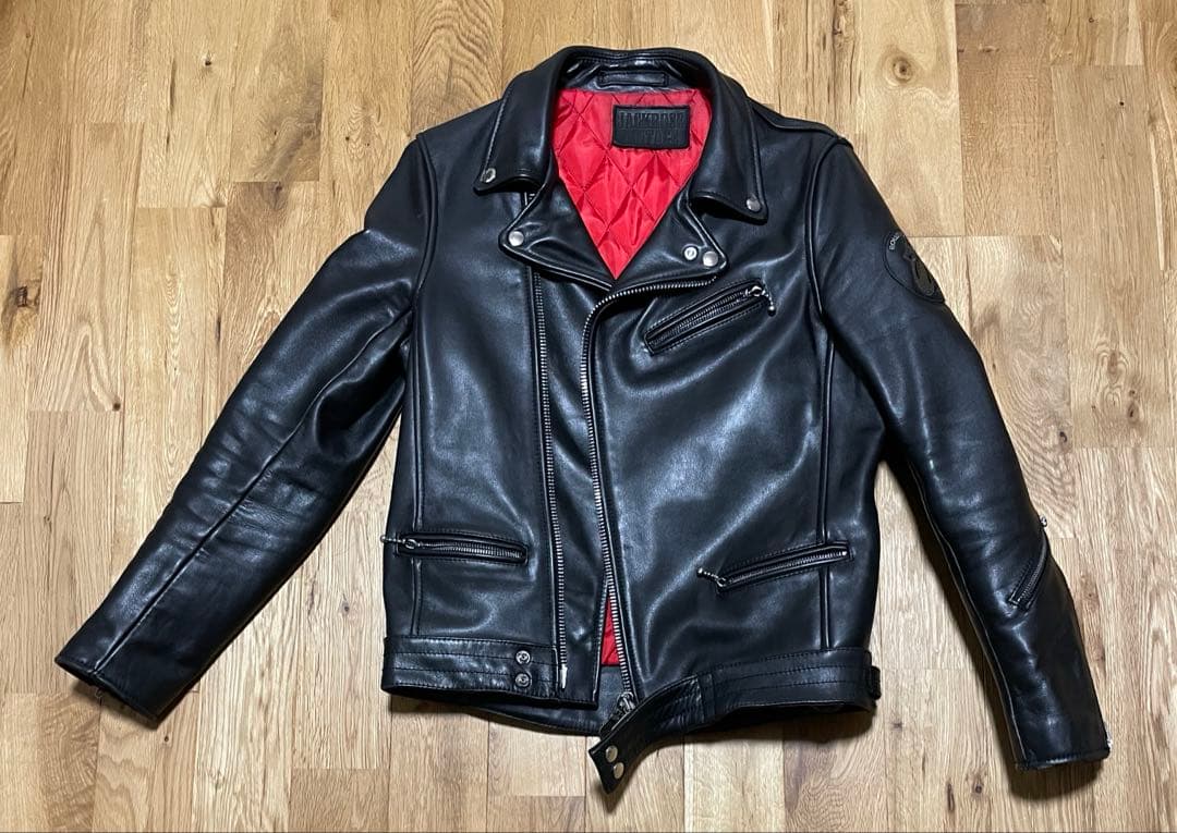 JACKROSE ローリングストーンズ ダブルライダース レザージャケット