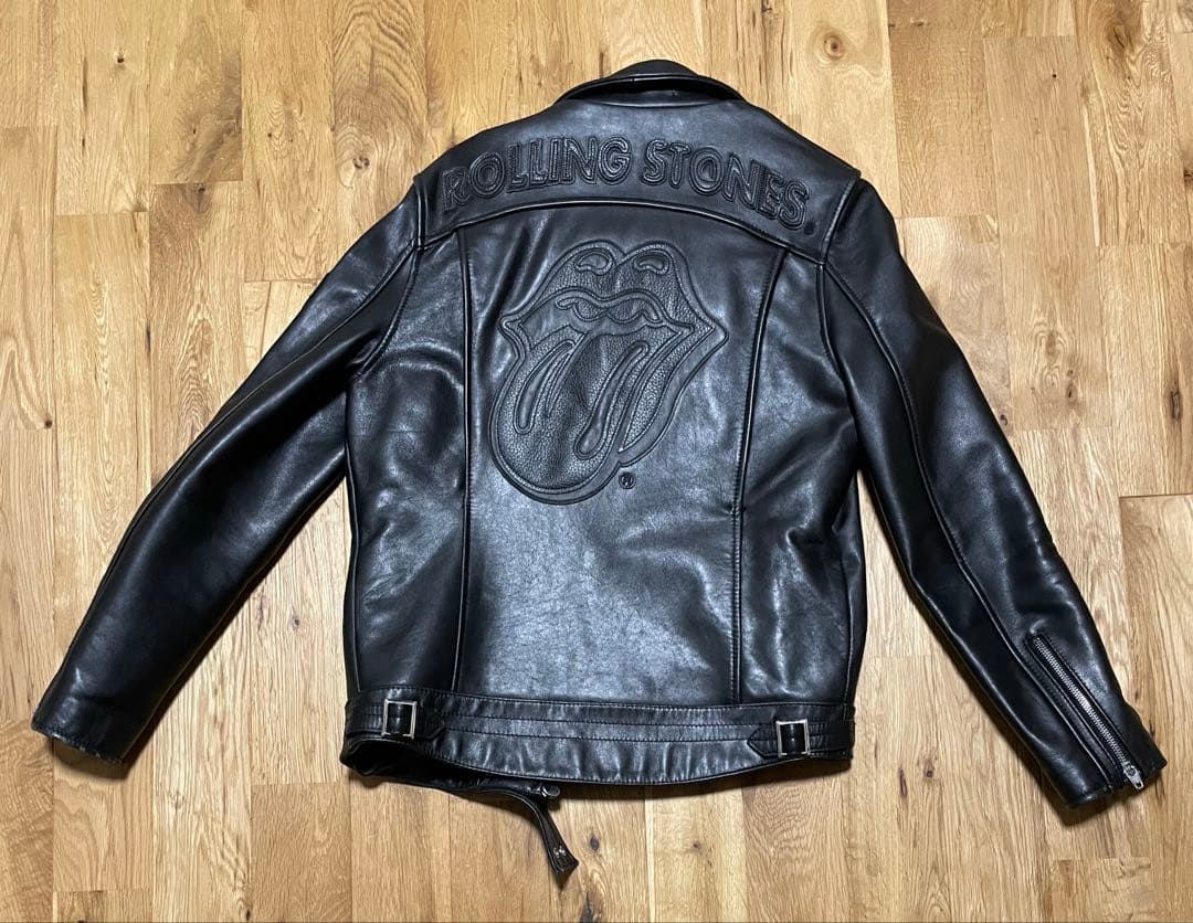 JACKROSE ローリングストーンズ ダブルライダース レザージャケット