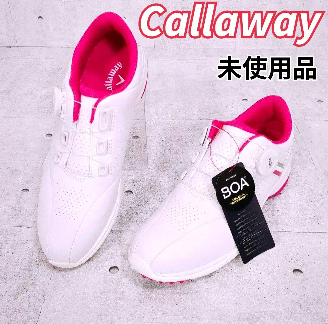 エ*ム様 未使用品　Callaway　キャロウェイ　ゴルフシューズ　ボアクロージ