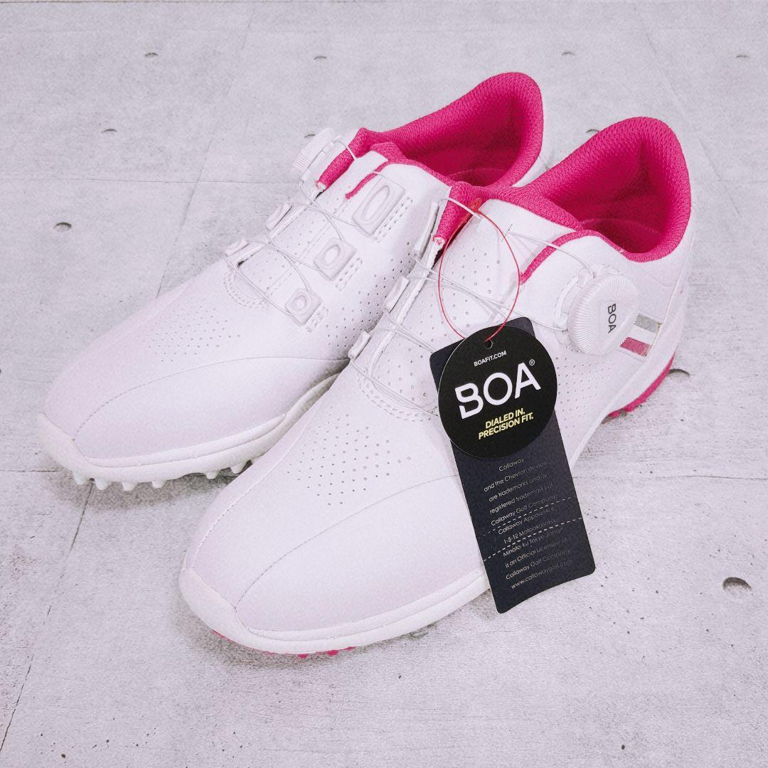 エ*ム様 未使用品　Callaway　キャロウェイ　ゴルフシューズ　ボアクロージ