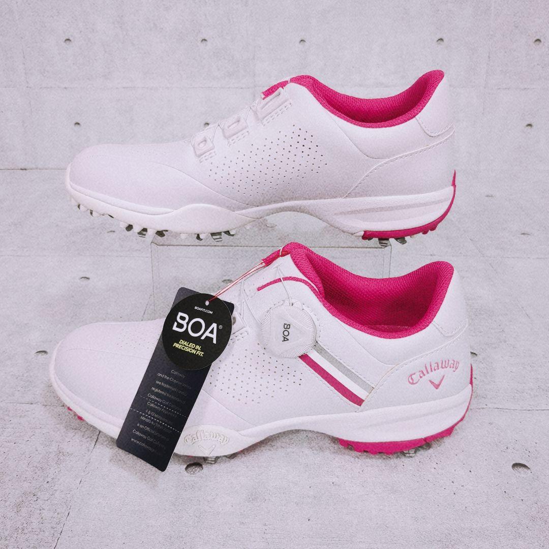 エ*ム様 未使用品　Callaway　キャロウェイ　ゴルフシューズ　ボアクロージ